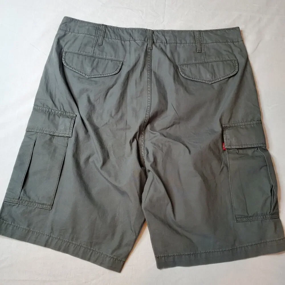 Levi's Men's Size 38 NWT Carrier Cargo Shorts Grey 001KG0024